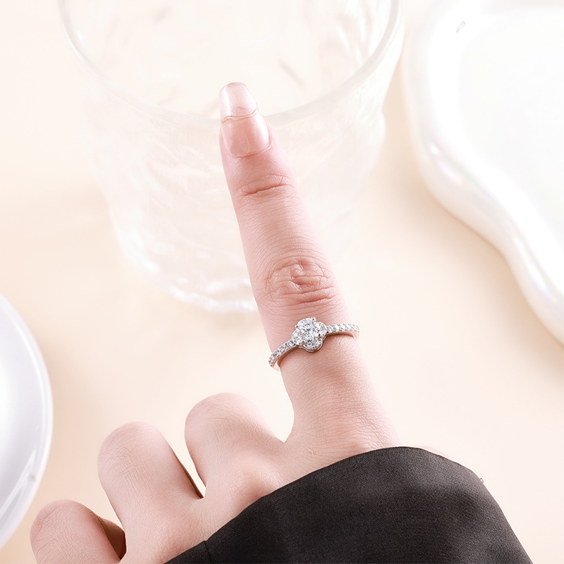 戒指/复古戒指/彩色锆石戒指/手工戒托/Awayi产品图