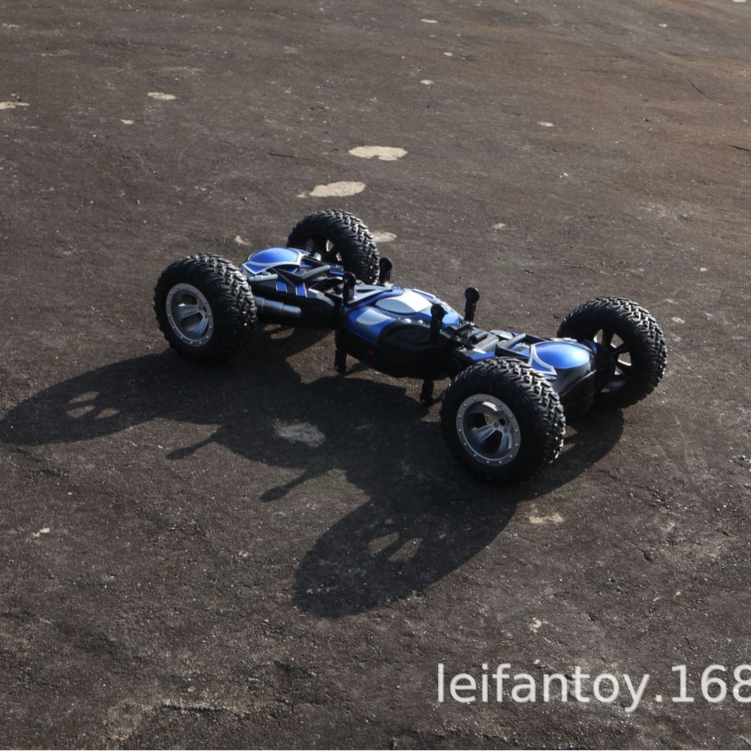 Cross-border new product: Double-sided deformation climbing four-wheel drive off-road remote control car, hill climbing, off-road, high-speed boys' and girls' toy car details Picture