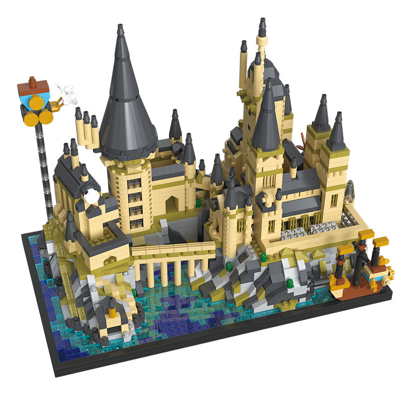 New Harry Hogwarts Magic Castle architectural model Potter House Boy Gift Puzzle Building toy Item Picture