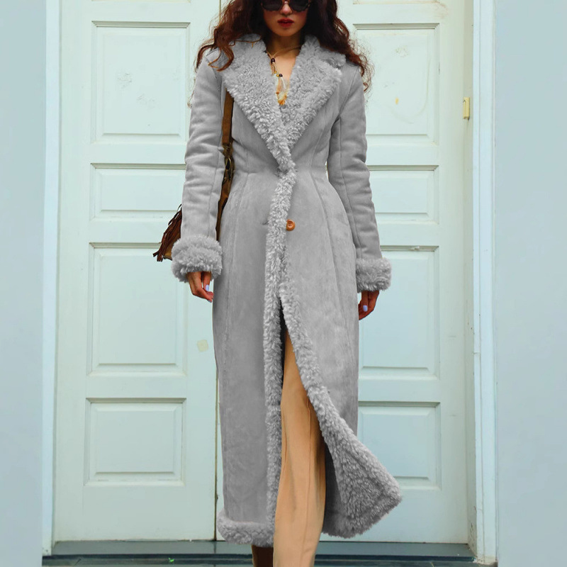European and American cross-border 2025 autumn/winter thickened women's coat wish Amazon extended warm coat Large size anti-freezing cotton coat Application Scenario