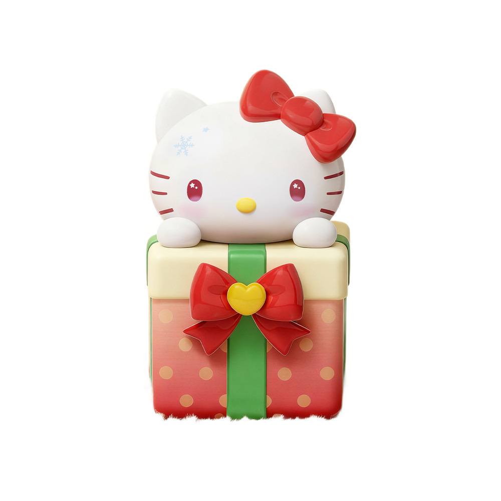 Authentic Sanrio HelloKitty Christmas and Winter gifts for big kids, HelloKitty figurines for storage Item Picture