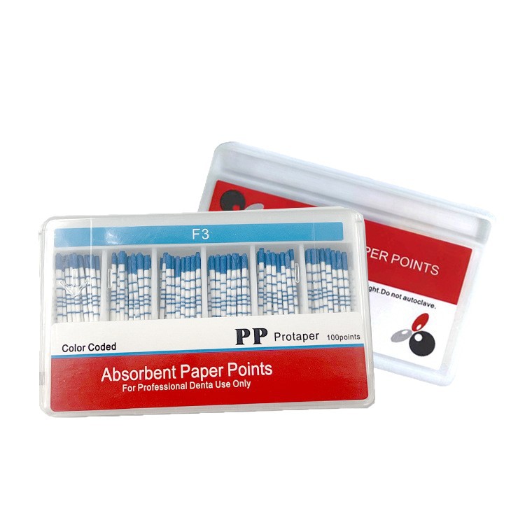 Cross-border exclusive moisture-absorbing paper with scale lines/without scale lines, dental oral moisture-absorbing paper with dot moisture-absorbing paper tips Item Picture