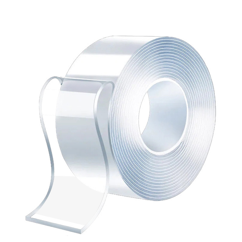 Strong nano double-sided tape, super seamless tape, transparent high-viscosity wall Velcro, self-adhesive waterproof fixing tape Item Picture