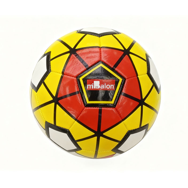 En stock venta directa # 5 PVC máquina cosido fútbol juvenil juego a prueba de explosiones resistente al desgaste resistente a la patada engrosada fábrica al por mayor PU Application Scenario