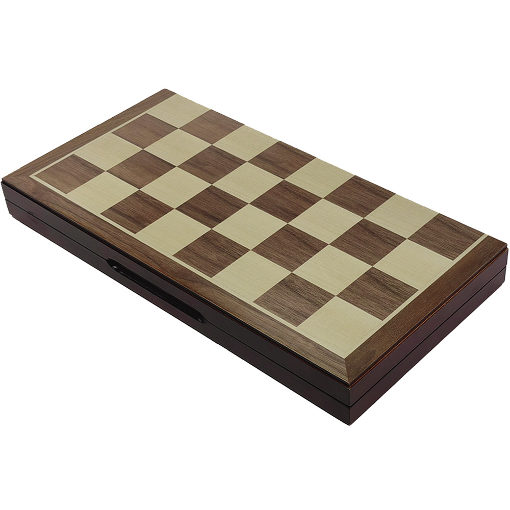 新款木质国际象棋38cm益智竞技桌上棋牌游戏玩具厂家直销跨境专供产品图