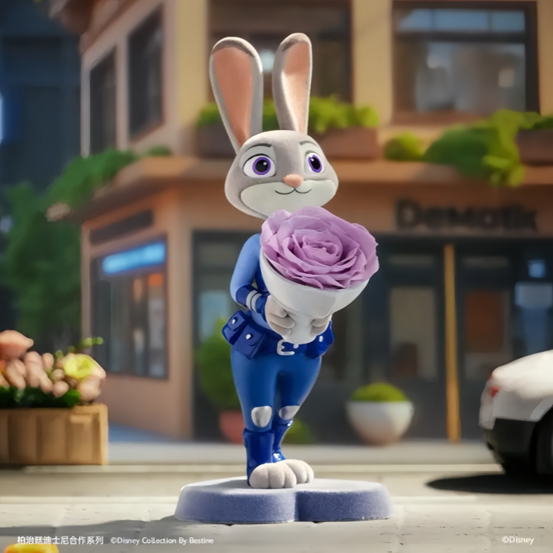 毛绒玩具/穿裙子的兔子/钩织/宠物玩具小黄鸭/兔子挂件细节图