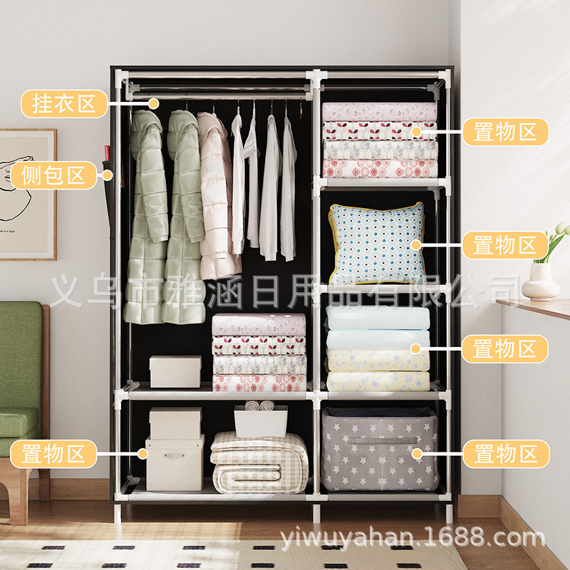 衣柜/阳台储物柜/卧室家具/阳台柜80木/出租产品图