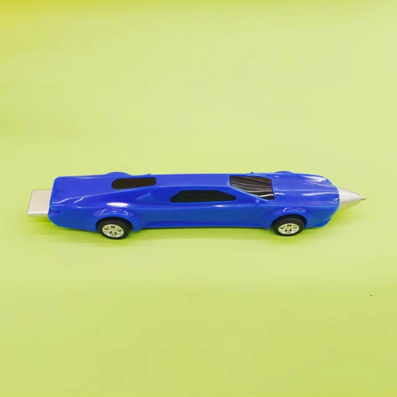 圆珠笔/蓝果手帐笔/可爱按动笔批发/圣诞/文具白底实物图