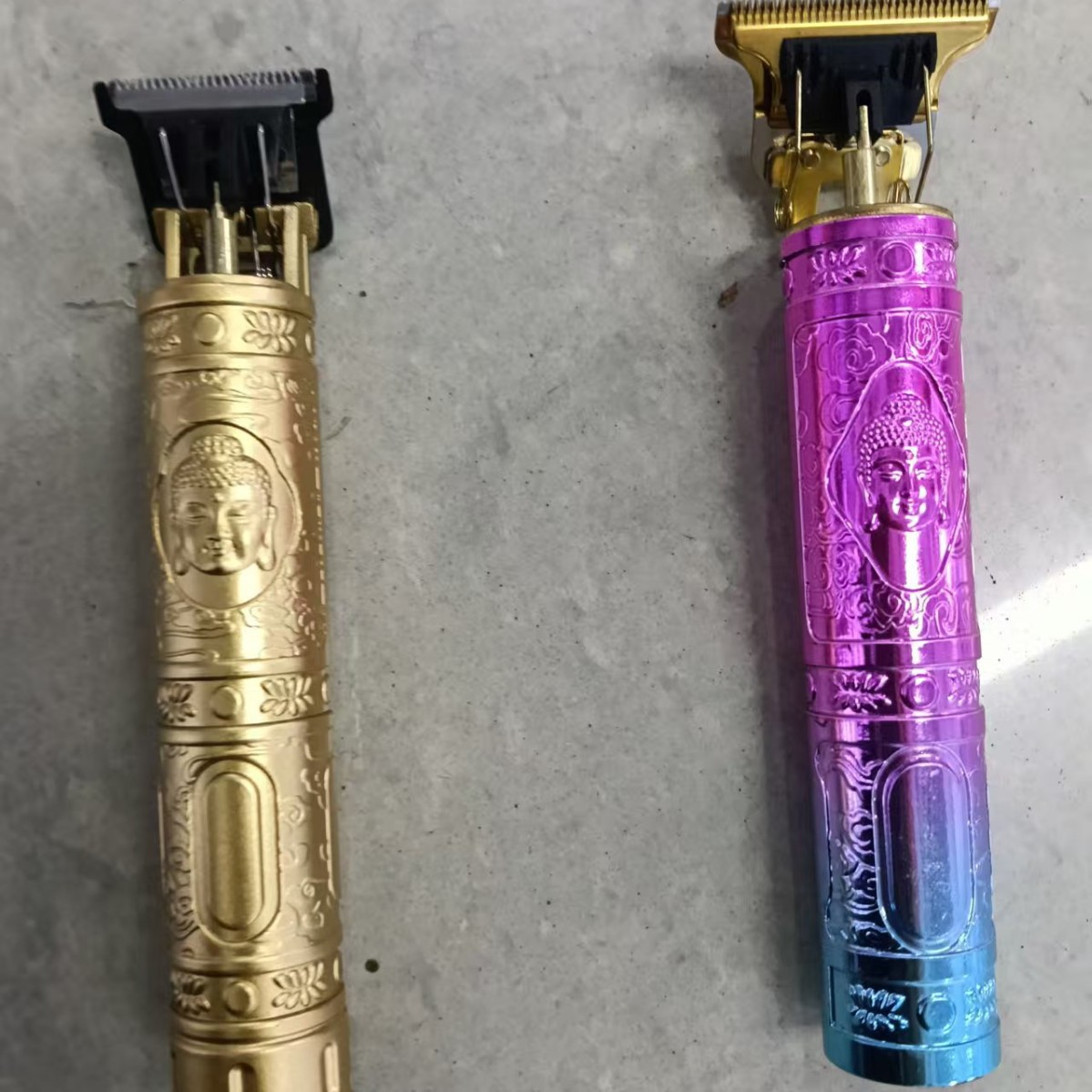 复古佛头电推剪男士专用充电式油头雕刻理发器家用剃头刀金属机身