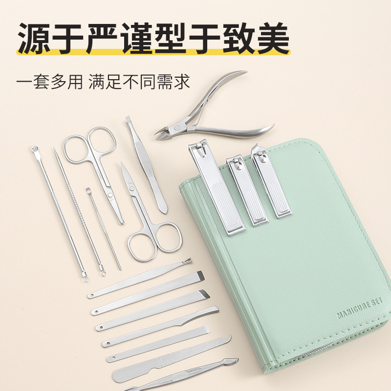 指甲刀套装/穿戴甲/水晶粉/美甲搓条/美甲用品产品图