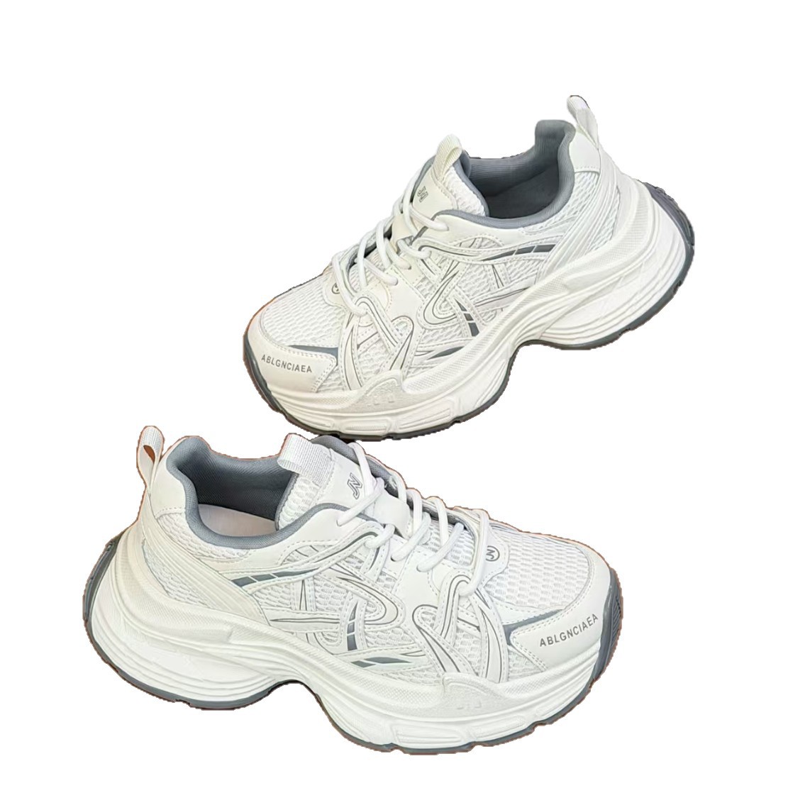 Shoes/男鞋/万有引力/零售运动鞋/鞋子男夏季休闲白底实物图