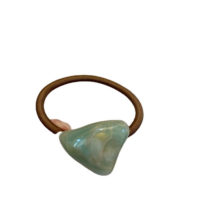 Korean smoke-like acrylic minimalist and versatile basic hair ponytail, Dongdaemun hair band and headband accessories Item Picture