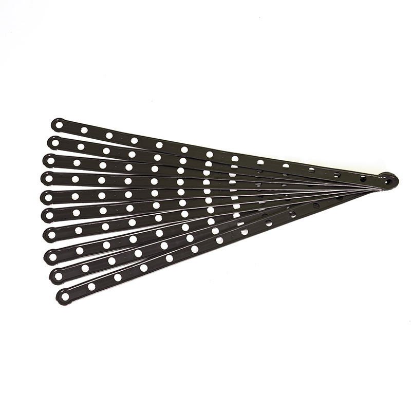 Multi-hole thickened and thickened hanger hanging connection strip, folding plastic wooden children's hanger, clothes rack, multi-functional hanging rod Item Picture