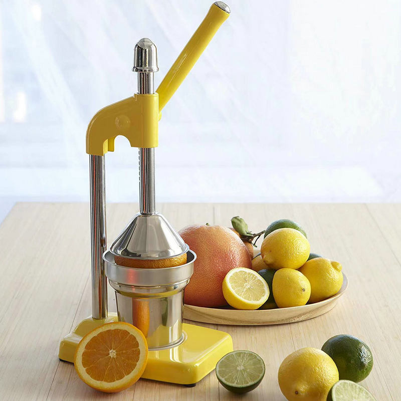 Household manual juicer, commercial street aluminum alloy juicer, fruit lemon milk tea shop juicing magic tool, juicing details Picture