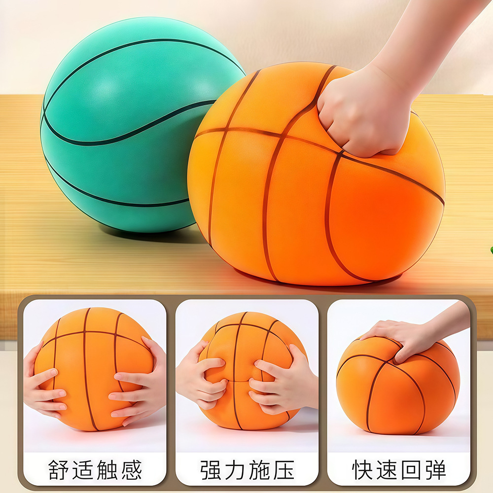 Douyin's silent basketball No. 7, a special sponge ball for children in kindergartens, is an indoor sports toy for parents and children details Picture