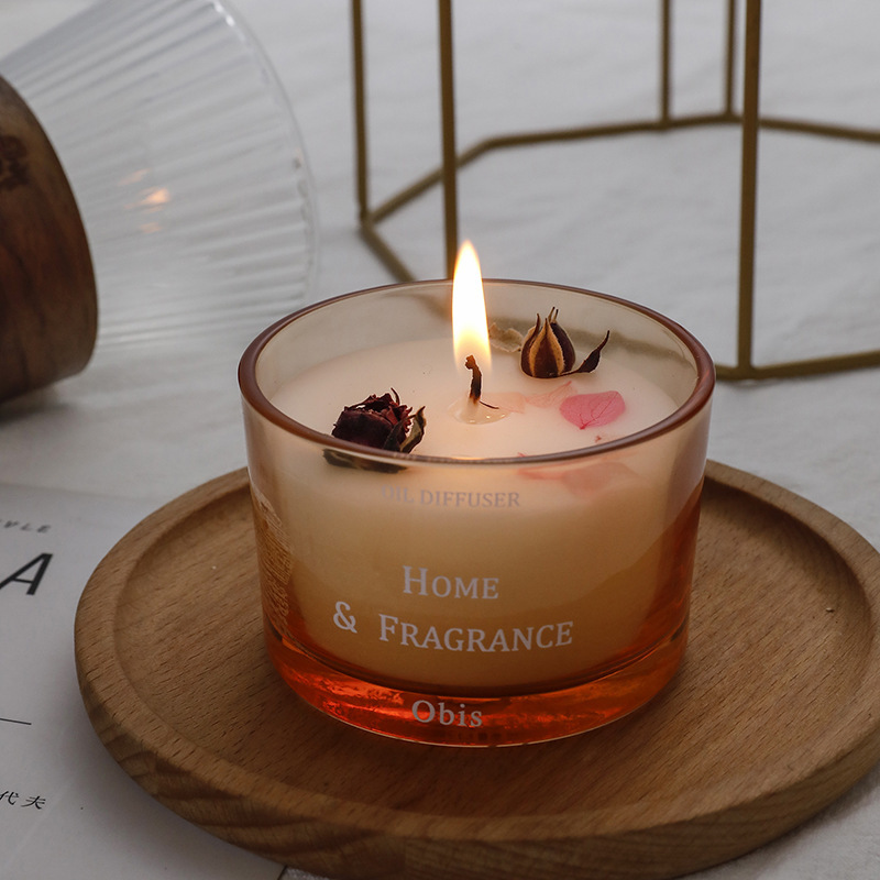 Coconut Scented silicone candle mold Car scented Candle 180g Scented candle Application Scenario