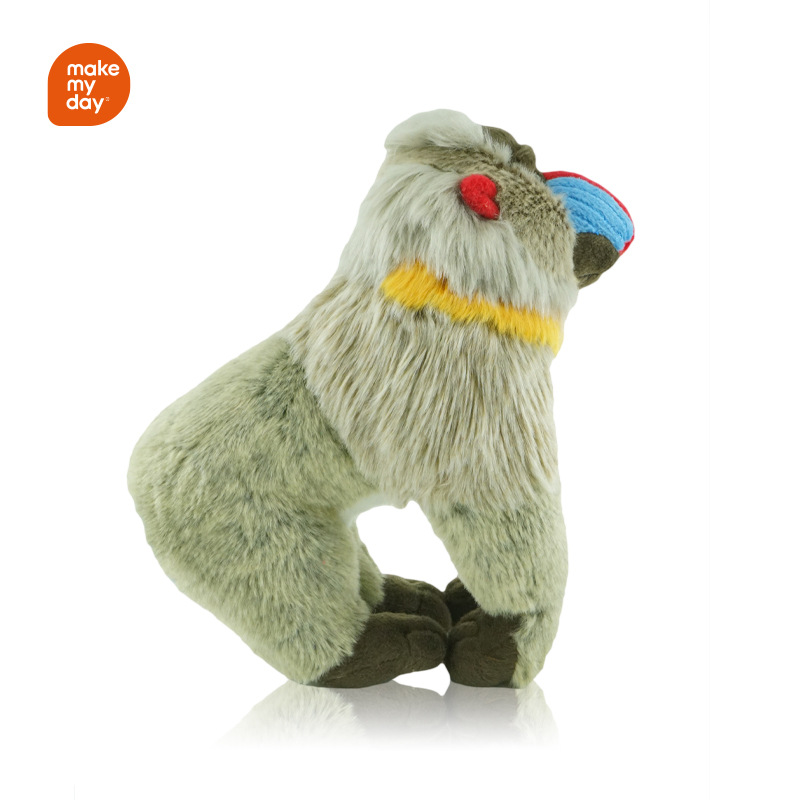 "Simulated Animal Forest Series Mountain Drill plush dolls, cute animal figurines, doll gifts, custom factory direct sales. details Picture