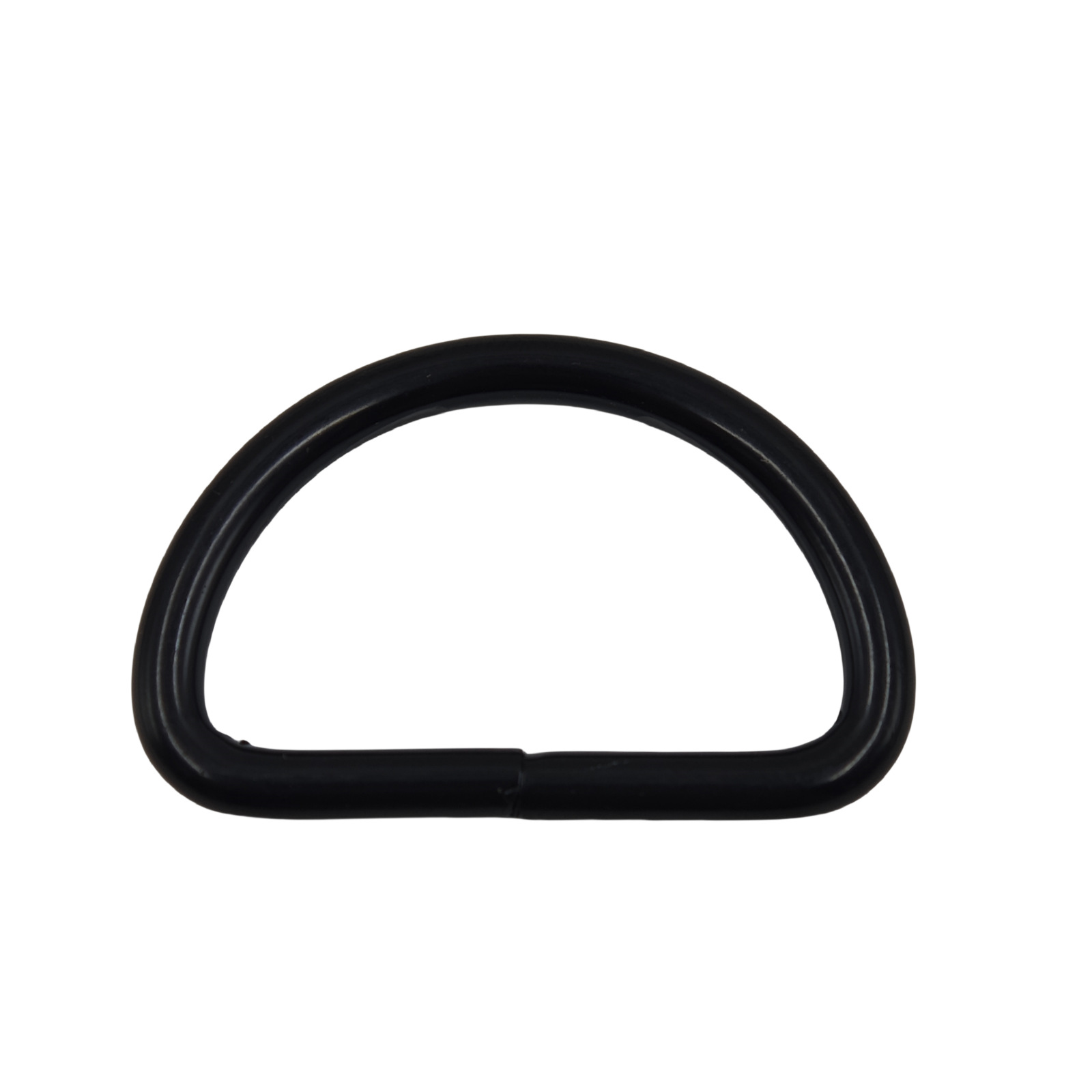 1-inch thickened black D-buckle diy luggage, handbags, clothing, bag straps, accessories, D-ring semi-circular D-ring buckle, D-shaped D-letter buckle Item Picture