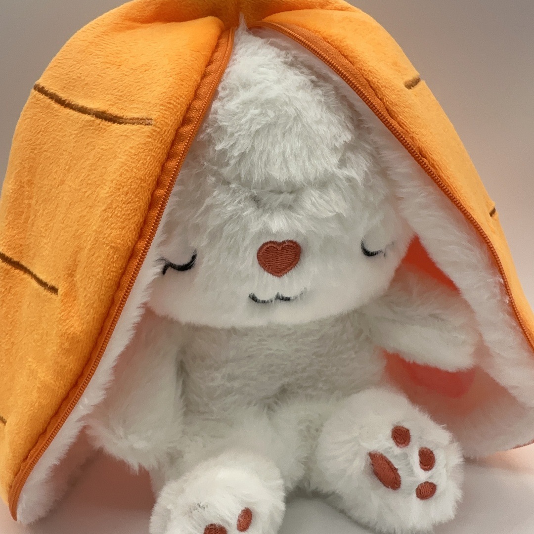 Wholesale of cross-border toys, including breathing radish rabbit plush toys, otter bear children's music dolls, and Kabipala Specification image