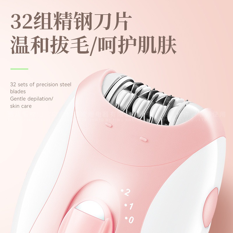 Kemei kemei lady scraper blast KM-189B depilador eléctrico de alta calidad a prueba de agua y afeitado portátil Specification image