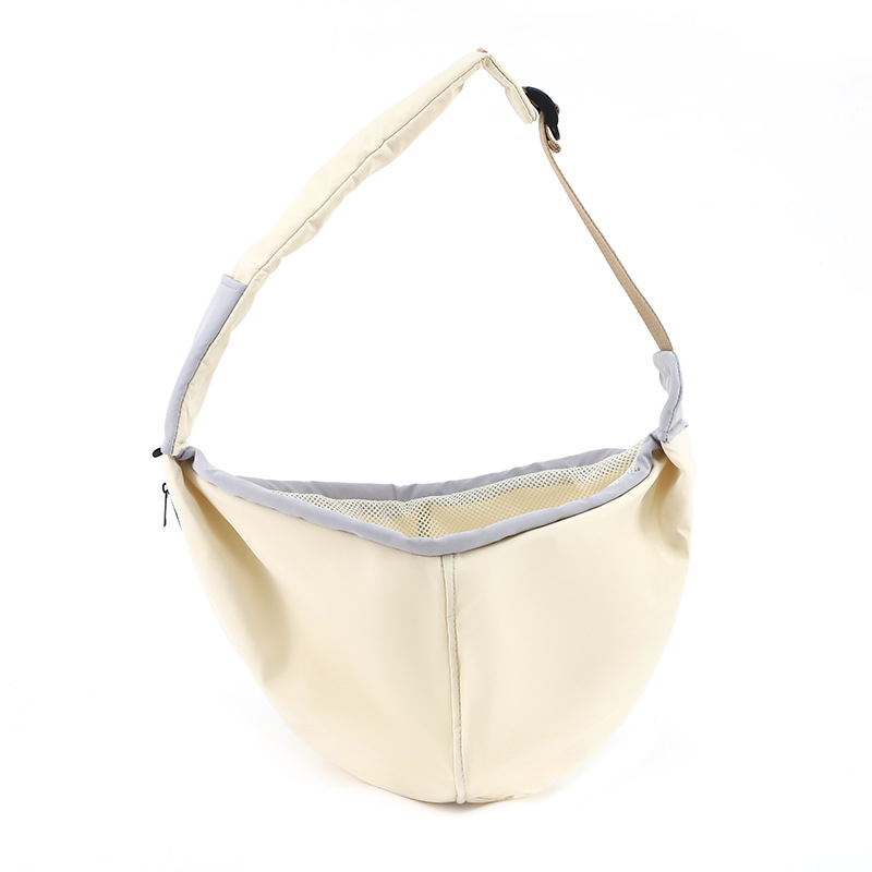 Rongka Pet Cross-border Pet Outing Tote Bag, foldable, portable, breathable cat bag, simple solid color cat and dog pet bag Item Picture