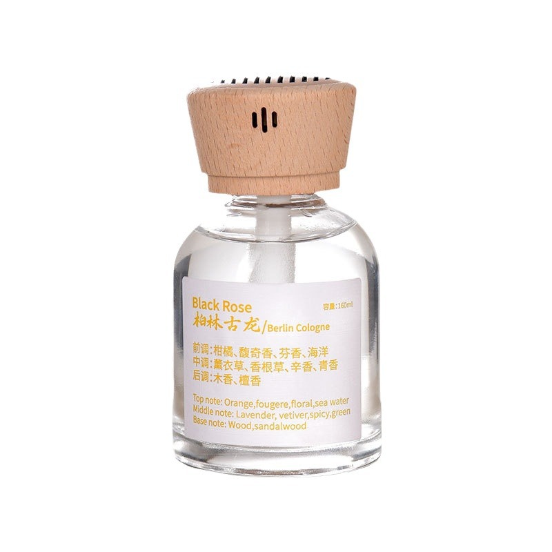 Car aroma diffuser, glass bottle, aroma product, car fragrance tablet, hanging accessory, fragrance tablet, car perfume holder