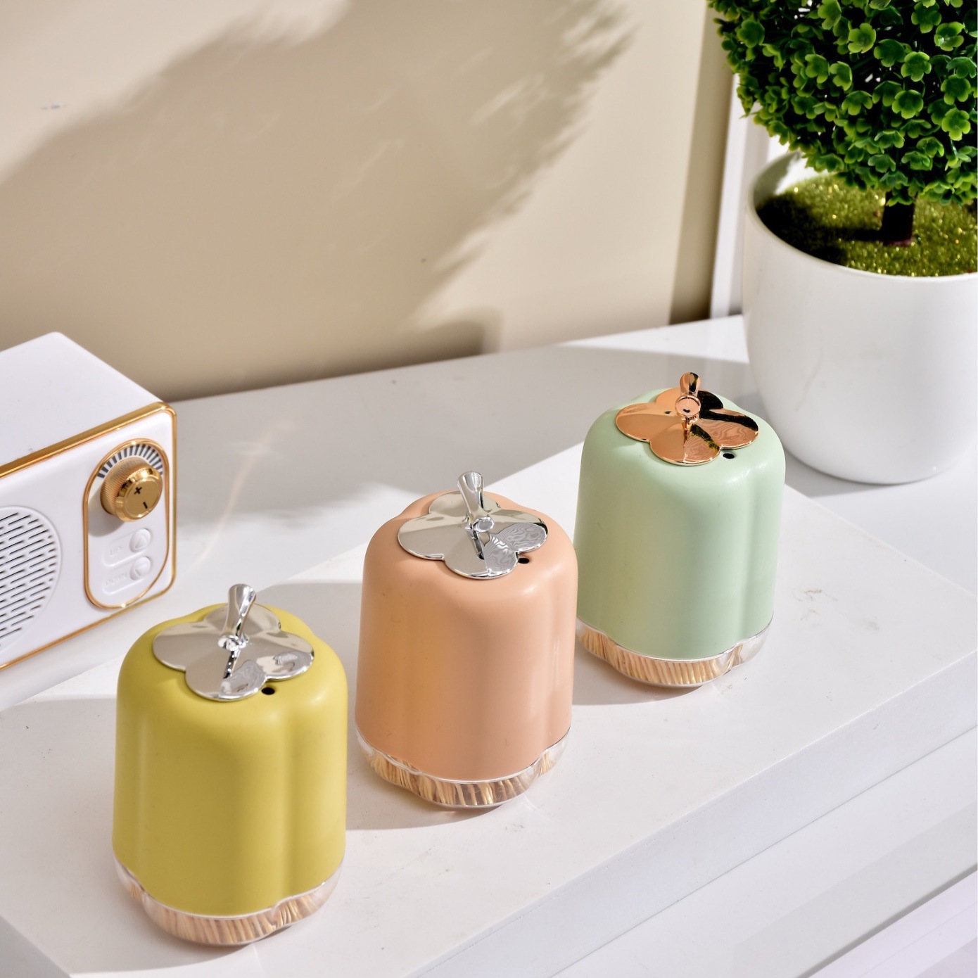 牙签盒新款转动牙签盒高奢牙签罐牙签瓶装饰牙签盒