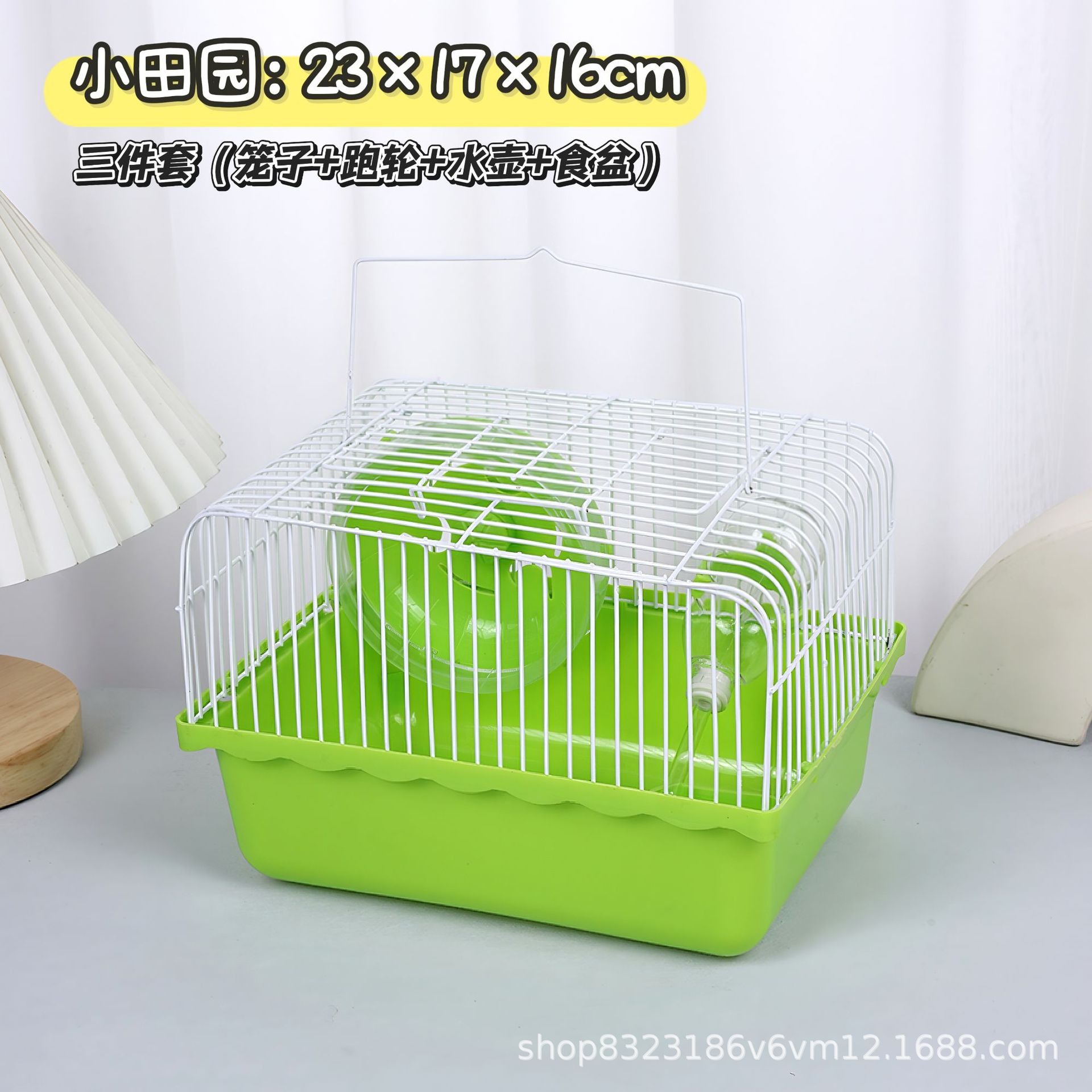 Hamster cages with free shipping, small garden cages at a low price, complete sets of hamster and golden thread bear cages sent directly by the manufacturer for takeout, portable cages Application Scenario