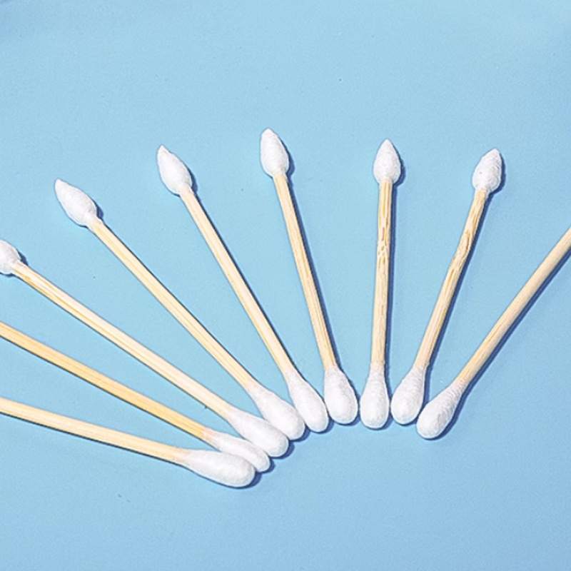 白色棉签240支圆盒卸妆掏耳朵卫生棉清洁便携双头一次性棉棒jp277