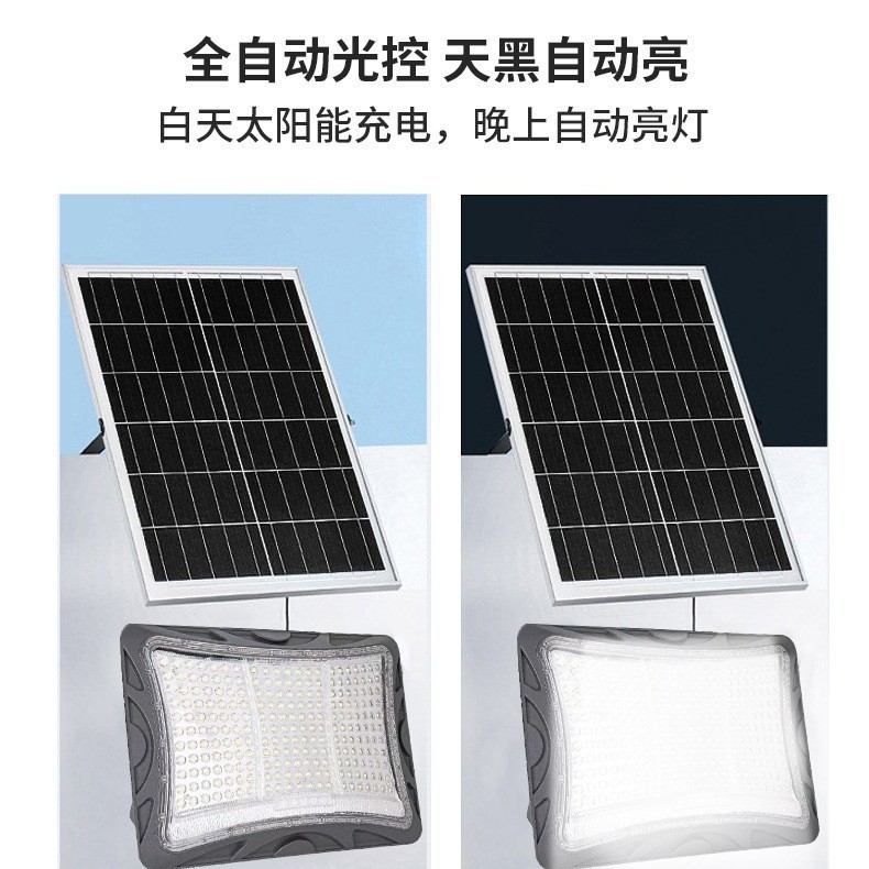 Zhongshan factory direct sales outdoor floodlights, solar engineering models, construction site lighting, sports field lights, floodlights, high power details Picture