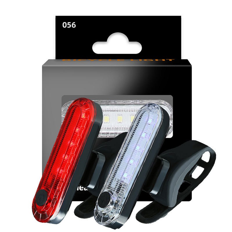 Bicycle taillights USB charging, cycling taillights night riding warning, mountain bike taillights, bicycle accessories and equipment Item Picture