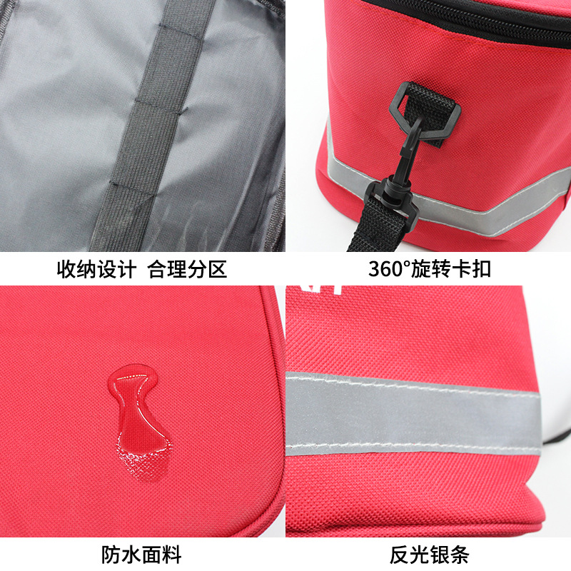 Home emergency care storage kit, outdoor portable first aid medical care kit, diagonal span large-capacity health kit Application Scenario