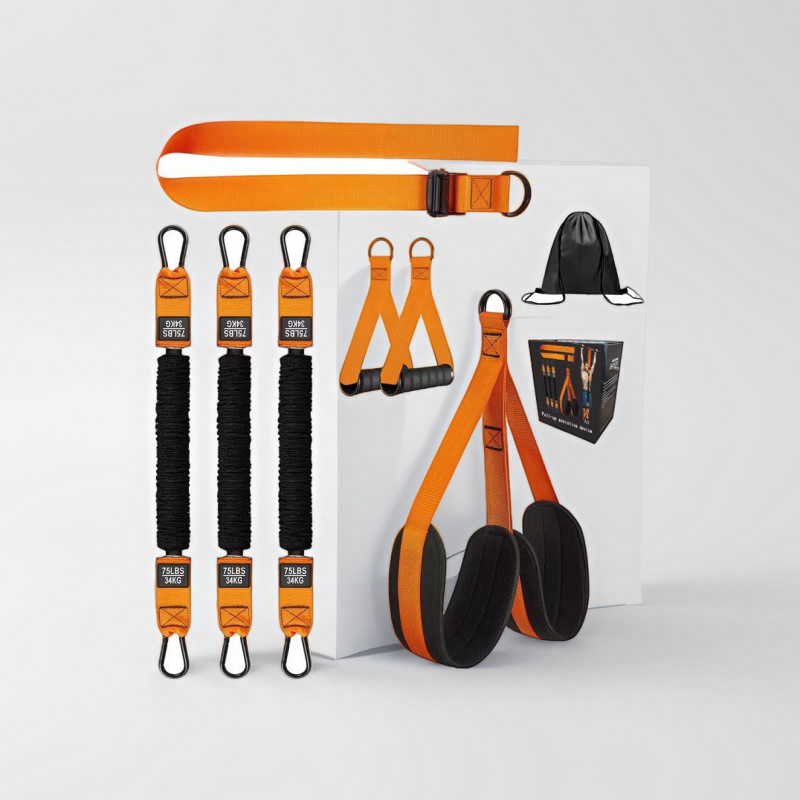 Pull-up support belt 1, high school entrance examination auxiliary belt trainer, horizontal bar elastic rope, indoor household resistance belt wholesale details Picture