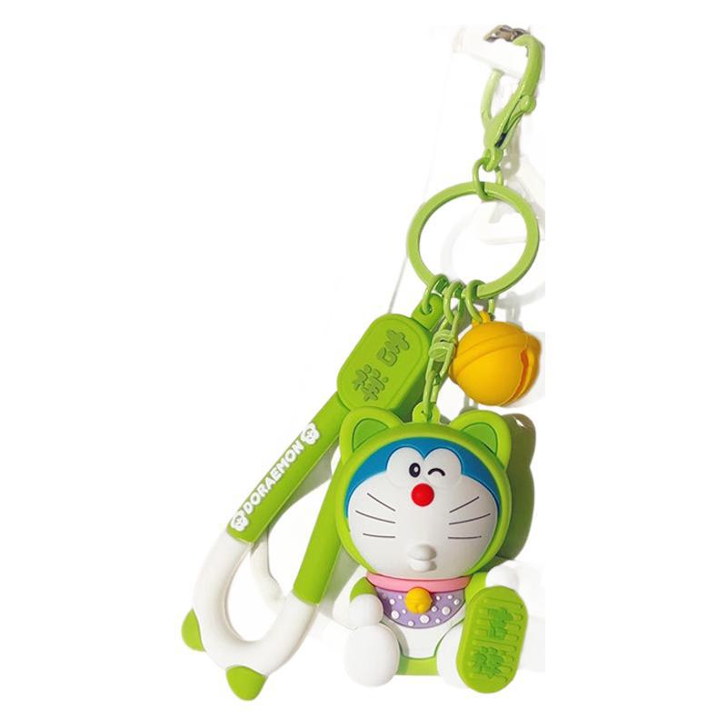 Genuine Doraemon colorful series keychains, New Year dolls, pendants, car key chains, New Year gifts Item Picture