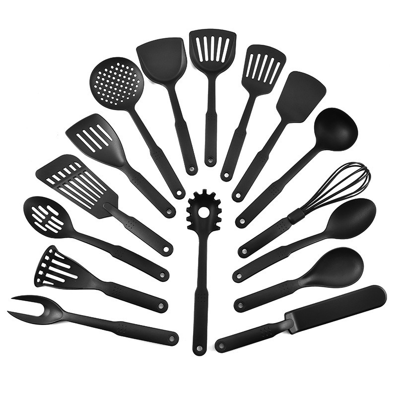 Amazon nylon kitchenware in stock: soup spoons, spatulas, spaghetti claws, soup spoons, kitchen ware