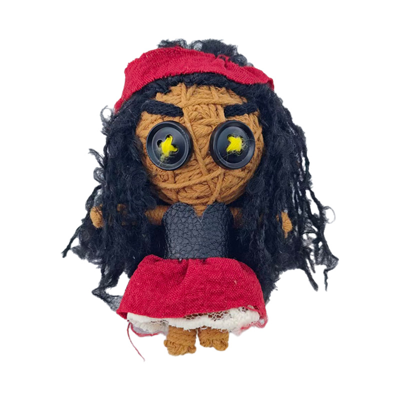 祭祀手工编织玩偶娃娃其他公仔可爱手作小玩偶软萌治愈系礼物白底实物图