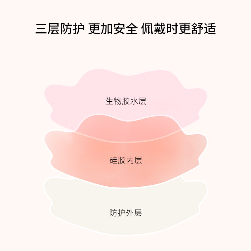 胸贴/硅胶胸贴/蝴蝶结/颈贴提拉/Lift细节图