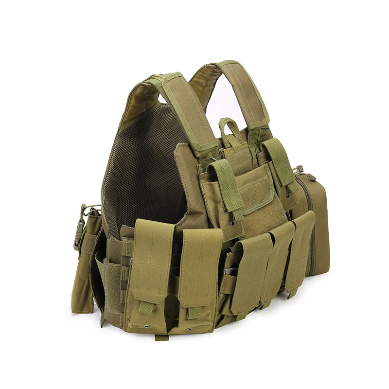 Yitu Military Enthusiast Amphibious Combat Multi-functional quick-release Black camouflage sports outdoor tactical vest and vest