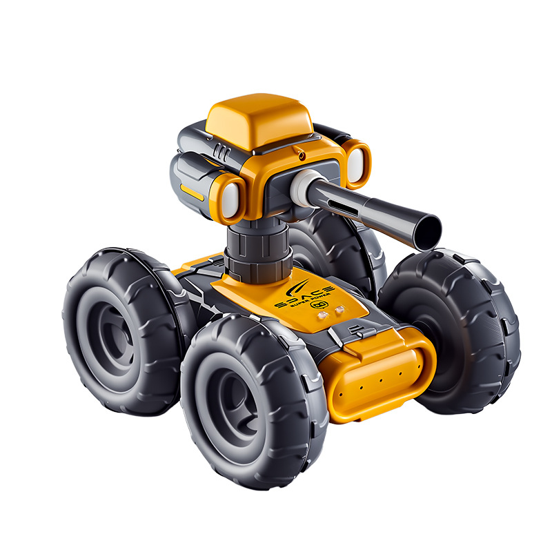 Xiaoshangwang 1516C New two-wheeled water bomb car 360 standing rotating Charging Large wheel children's toy Item Picture