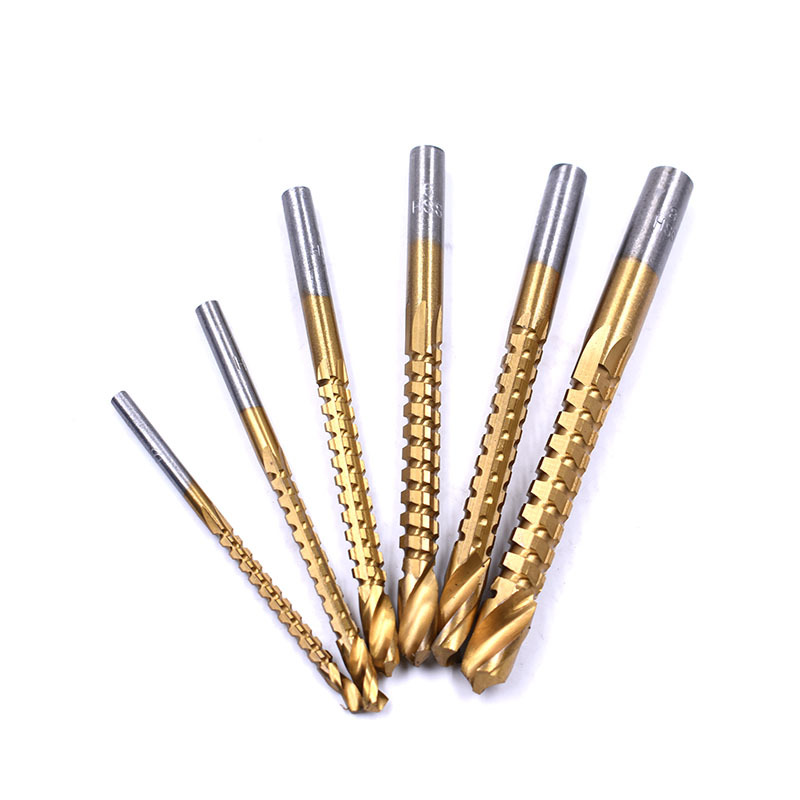 Factory direct sales of woodworking sawtooth twist drills, hand drills, drilling tools, grooving sawtooth drill bit sets, woodworking drill bits Item Picture