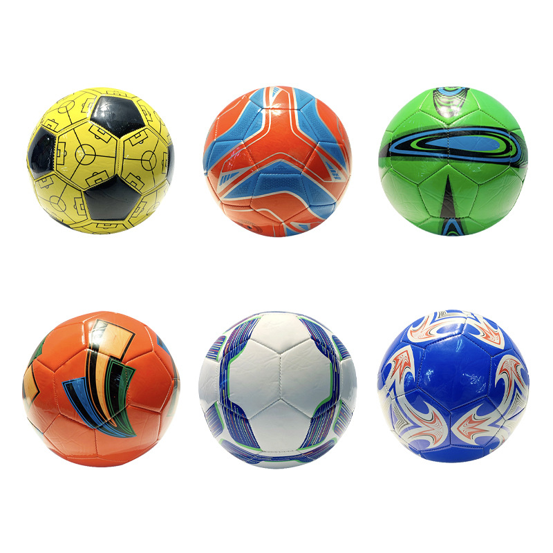 PVC发泡足球学生4号机缝足球青少年5号球加厚训练比赛用现货批发细节图