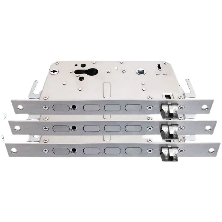 指纹锁入户门/智能锁/铜锁/指纹锁/智能白底实物图