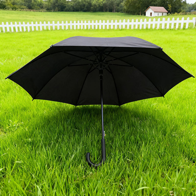 长柄双骨架雨伞半自动伞钉做礼品伞广告伞晴雨伞印字logo批发详情图3