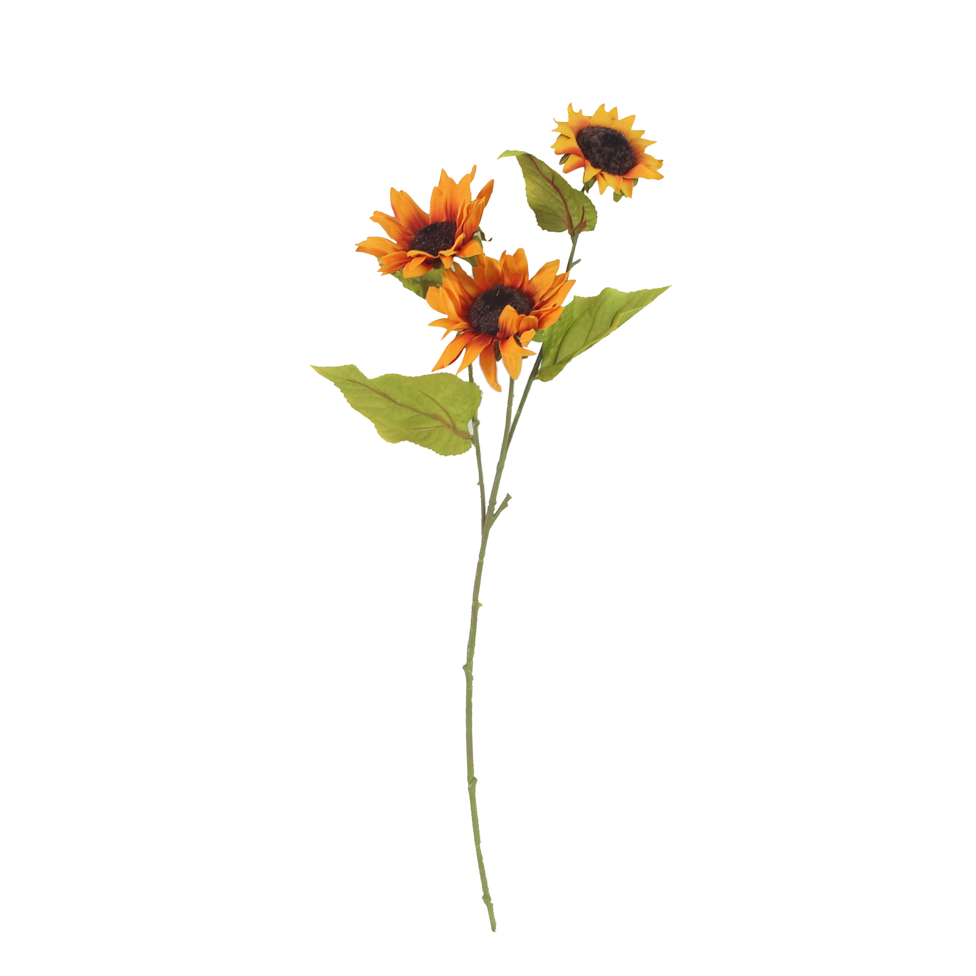 Artificial flower wedding sunflowers, artificial sunflowers, outdoor wedding decoration, artificial flower ornaments, wholesale of handcrafted artificial flowers Item Picture
