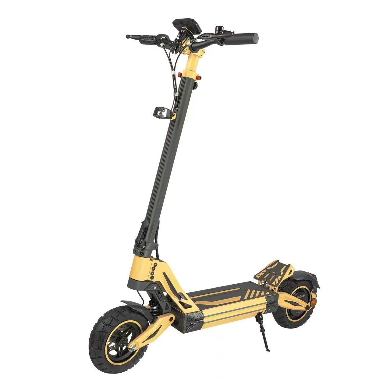 Wholesale of popular cross-border two-wheeled electric scooters, foldable and portable commuting vehicles, and long-range scooters details Picture