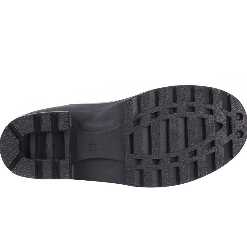 水鞋/雨鞋/房屋防水/深筒胶鞋/南昌雨鞋白底实物图