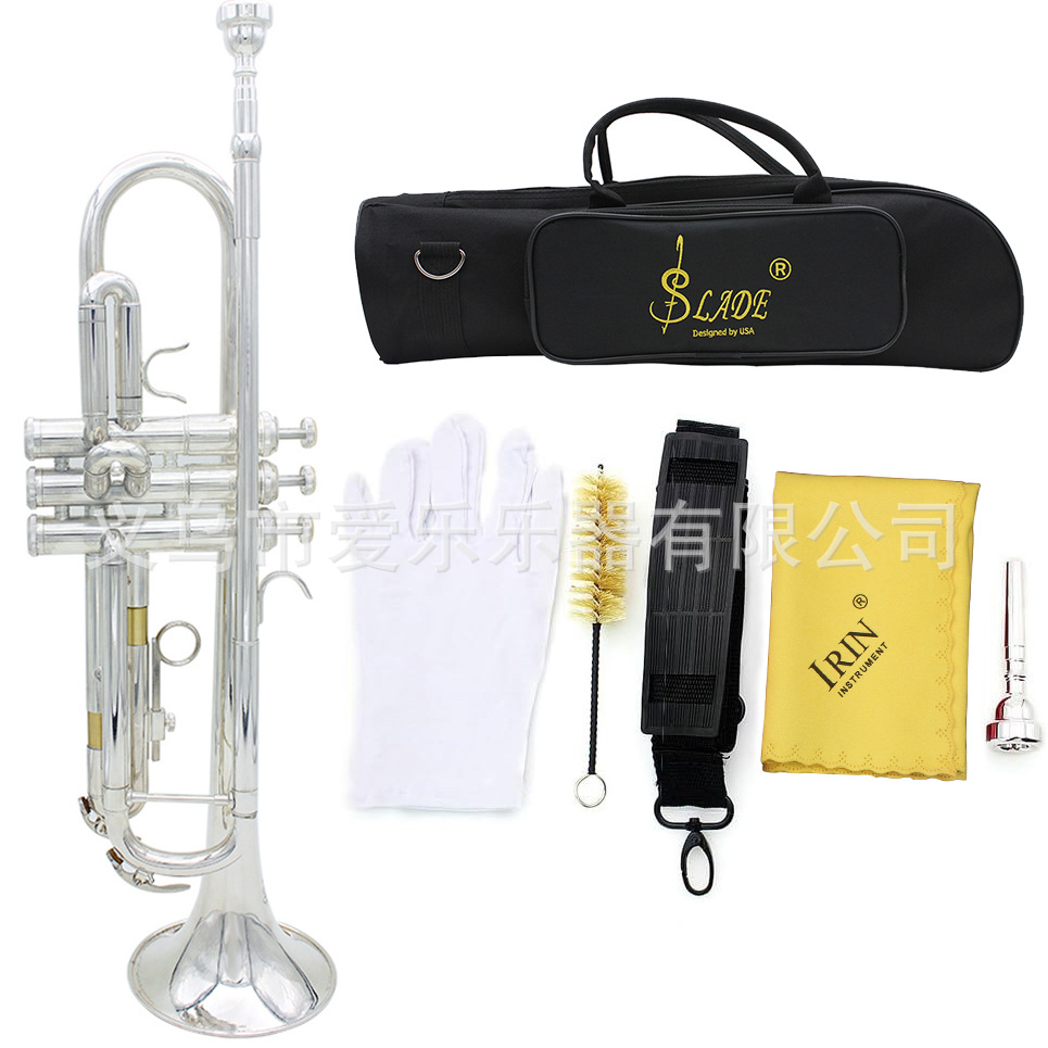 Student and adult performance of Trumpet, a brass trumpet in B-flat