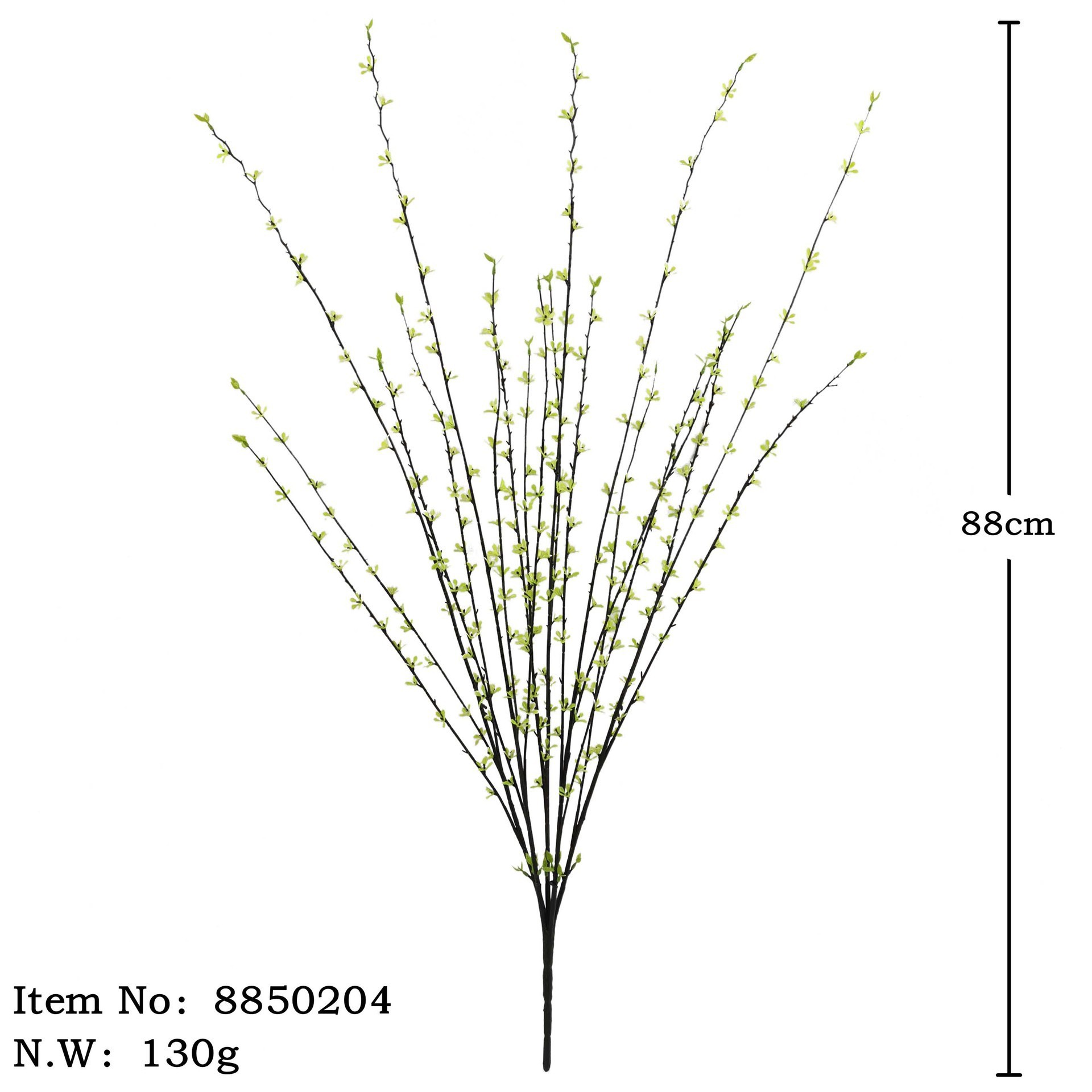 仿真花DIY发饰配件/假花/5朵塑膠花/仿真花/假花批发白底实物图