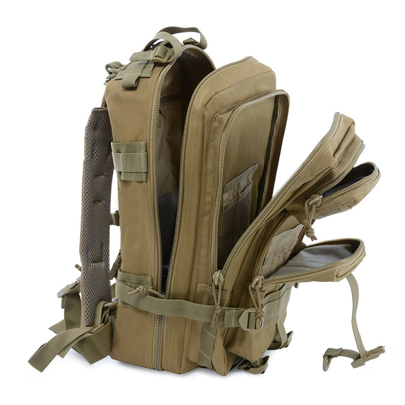 Yitu Tactical Camouflage Bag Outdoor Camping Backpack Double-Shoulder Military Enthusiast Bag New Upgraded Version 3P Backpack wholesale details Picture
