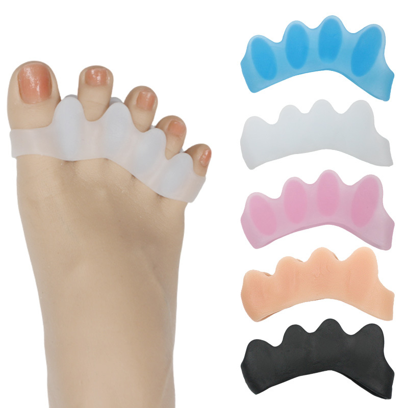 Cross-border bestseller: Five-hole toe separation correction set for hallux valgus, a unisex toe orthopedic wonder, a toe separator